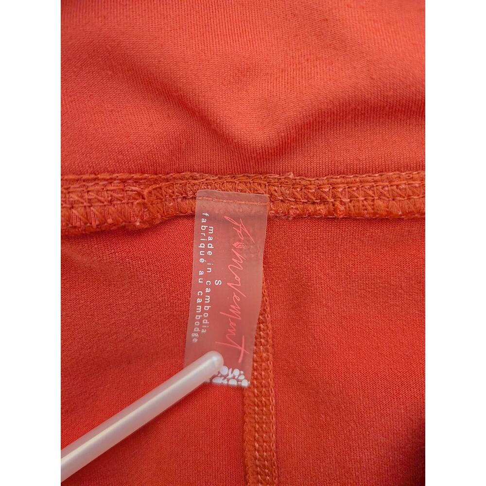 Free People Movement Tennis Skort Athletic Skirt - Size Small- Orange Athleisure - Picture 3 of 5
